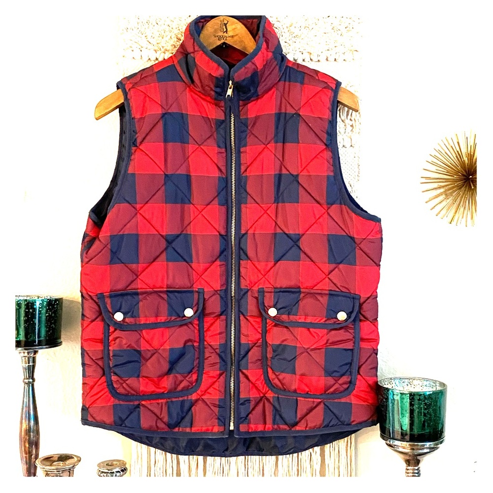 Plaid Women’s logger styler vest